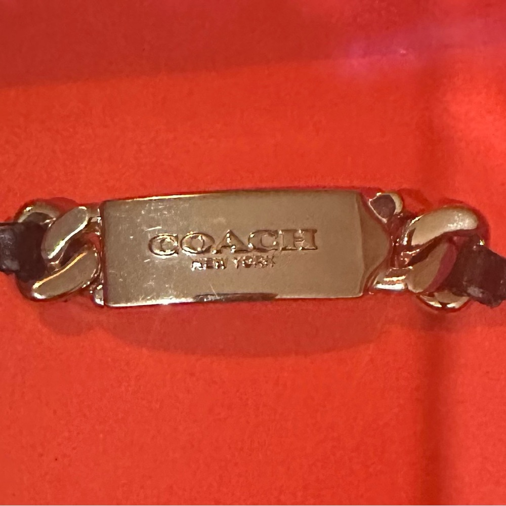 💜 Coach Buckle Name Plate- make Bracelet as Designer piece